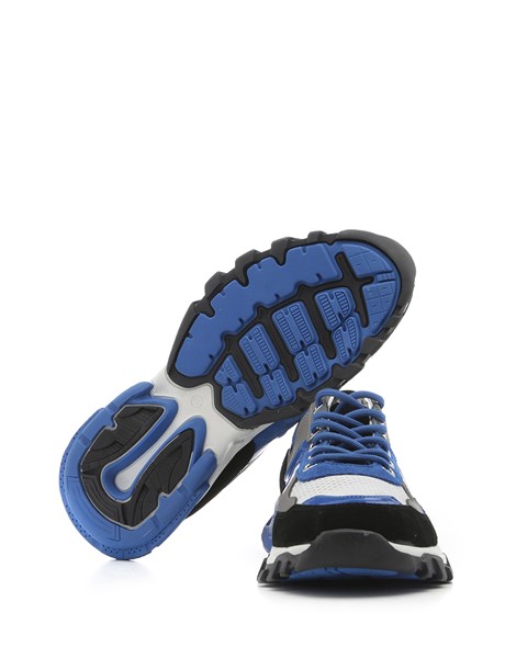 Carlotta Men's Sneaker Black Blue Neon
