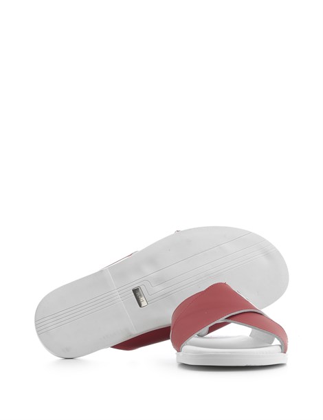 Cascata Men's Slipper Red Leather