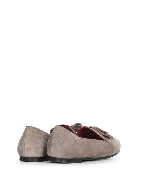 Cina Women's Ballerina Mink Suede