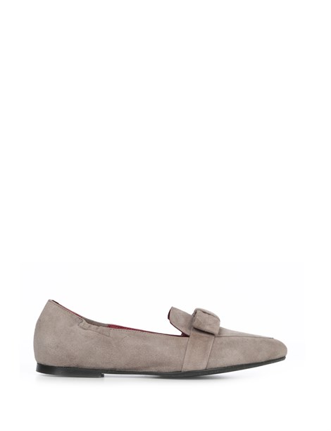 Cina Women's Ballerina Mink Suede