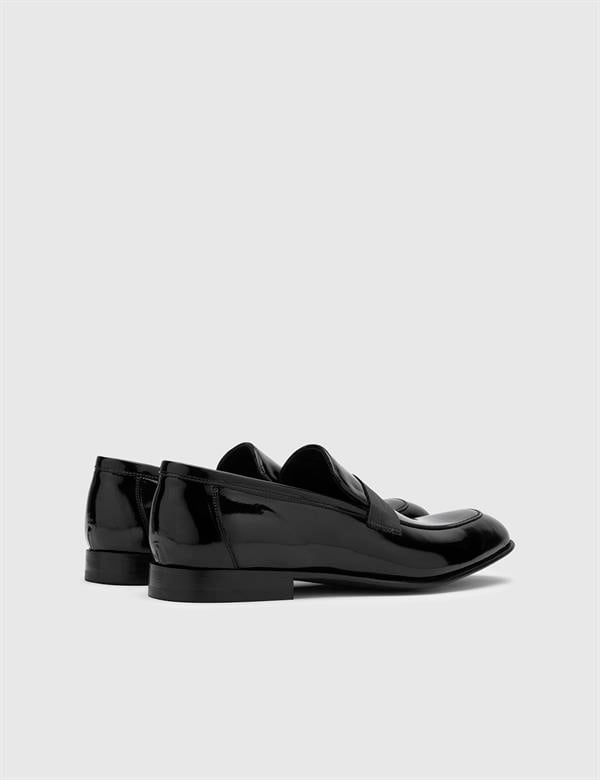 Cosmos Black Patent Leather Men's Classic Shoe