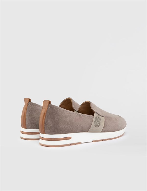 Dala Mink Suede Leather Women's Moccasin