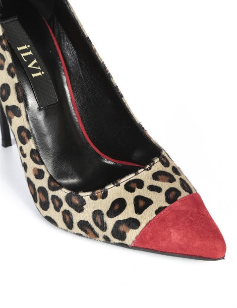 Demo Women's Stiletto Leopard Foal