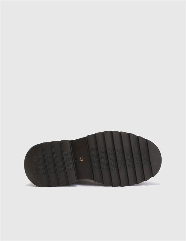 Denıs Mink Leather Men's Boot