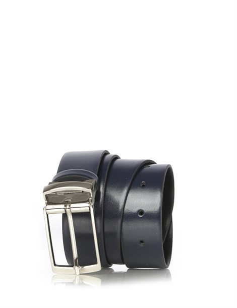 Donerlı Duble-Sided Men's Belt Navy Blue