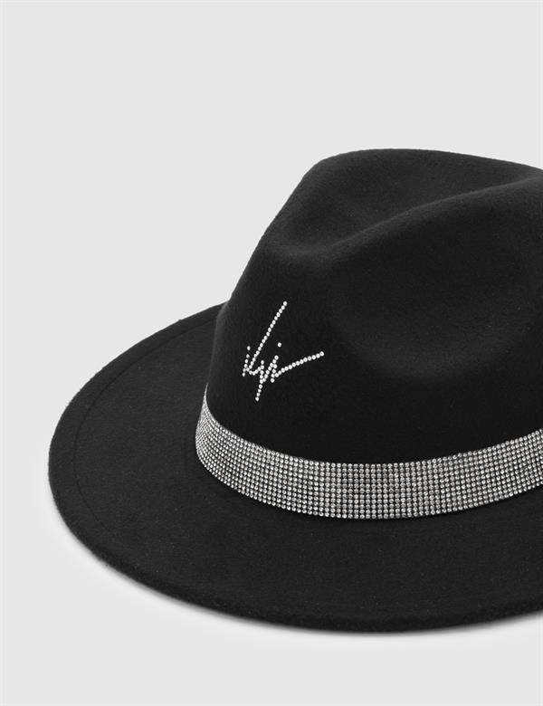 Dorina Black-Silver Women's Hat