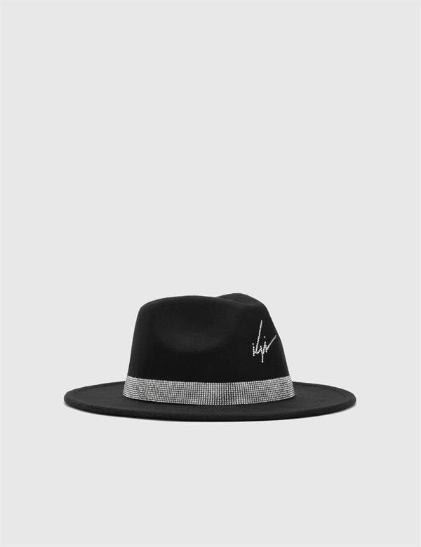 Dorina Black-Silver Women's Hat