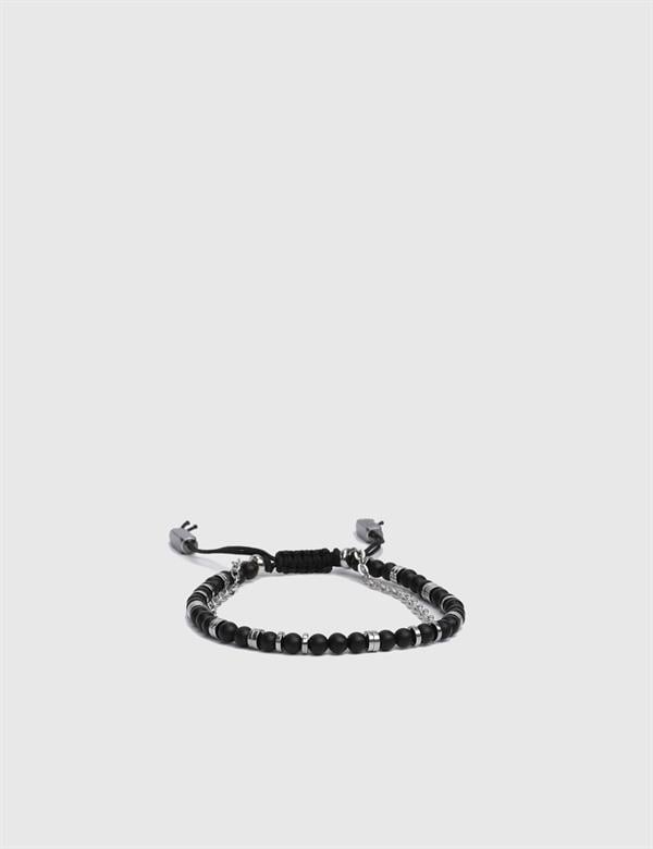 Douglas Black Men's Bracelet Mat