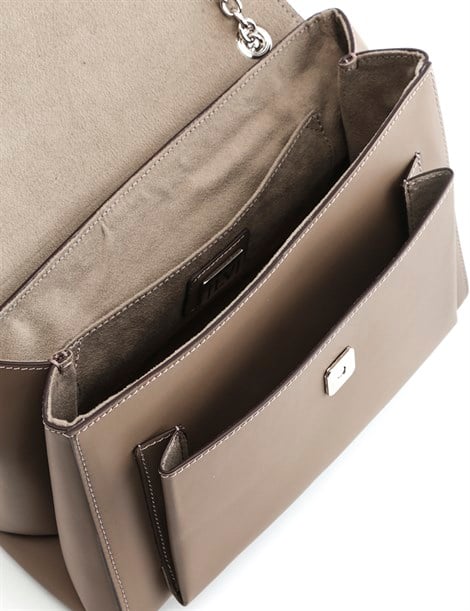 Edeline Women's Shoulder Bag Mink Leather
