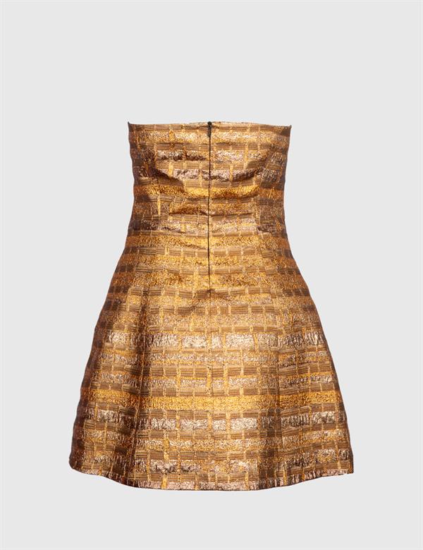 Elena Gold Women's Dress