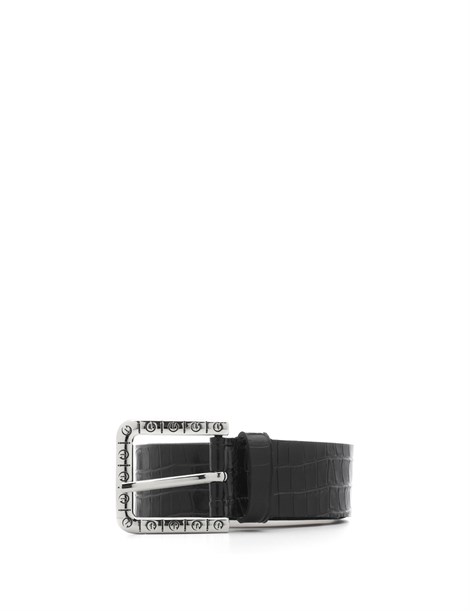 Eliz Women's Belt Black Crocodile