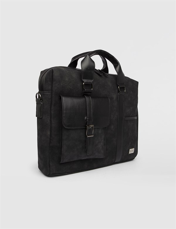Erp Black Men's Handbag