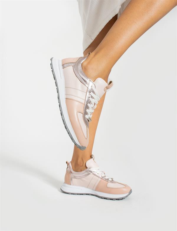 Fenrir Powder Pink Leather Women's Sneaker