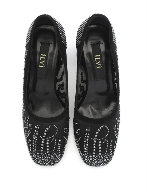Fuma Women's Pump Black Mesh