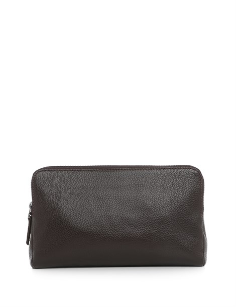 Gaines Men's Handbag Brown Leather