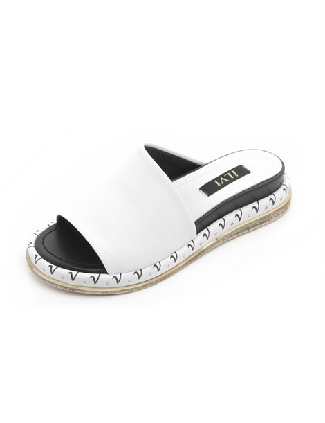 Gera Women's Slipper White Leather