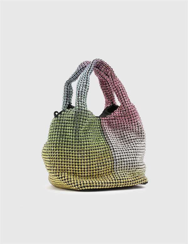 Gonder Multicolor Women's Shoulder Bag with Stones