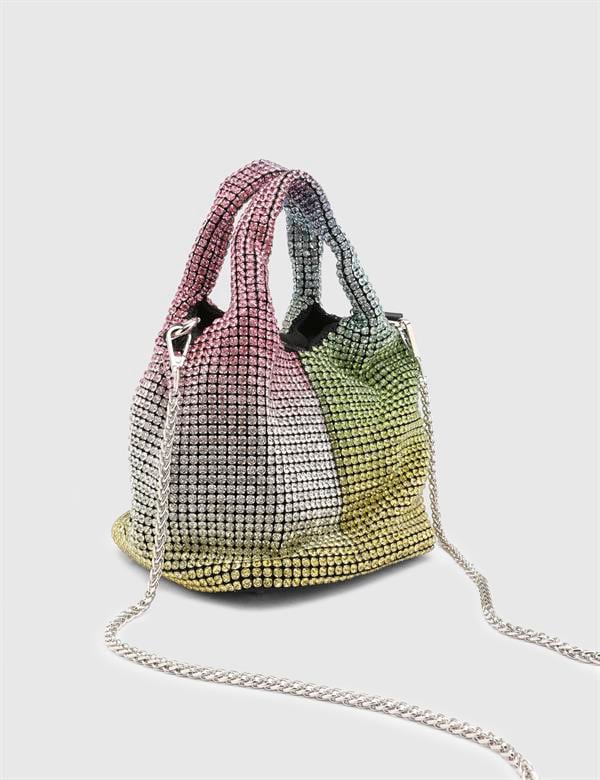 Gonder Multicolor Women's Shoulder Bag with Stones