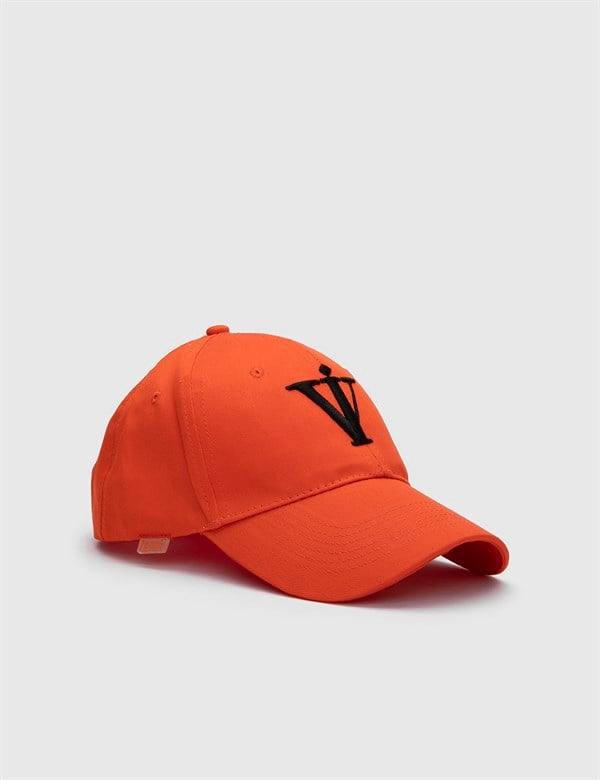 Gorden Orange Gabardine Unisex Hat