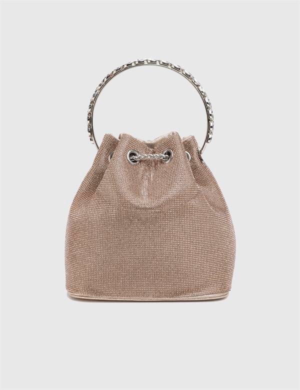 Gores Bronze Women's Clutch with Stones