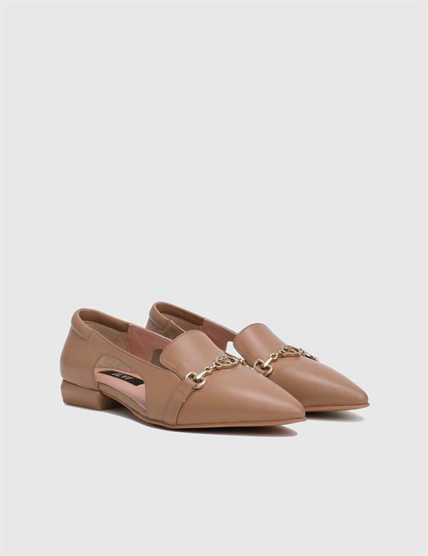 Hanna Mink Leather Women's Loafer