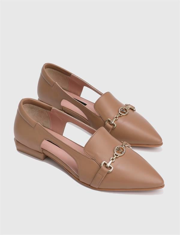 Hanna Mink Leather Women's Loafer