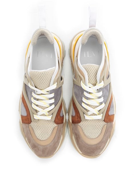 Heather Men's Sneaker Mink Suede