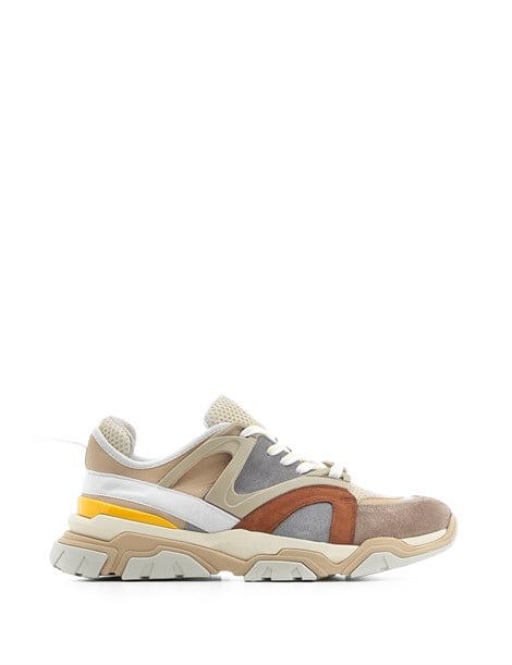 Heather Men's Sneaker Mink Suede