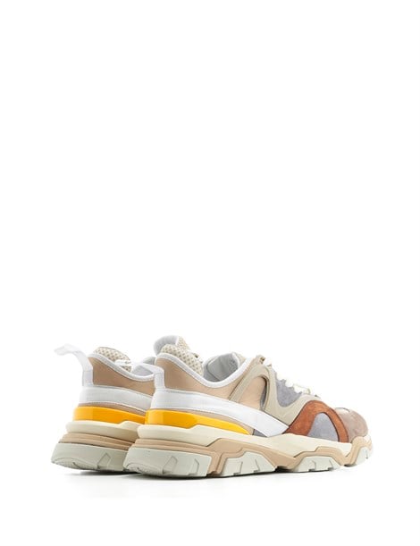 Heather Men's Sneaker Mink Suede