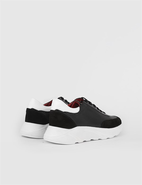 Herke Black Suede Men's Sneaker