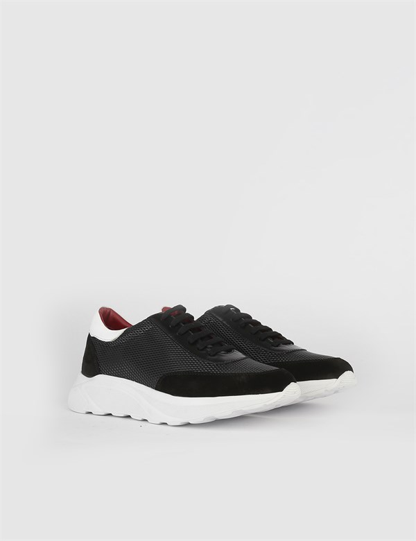 Herke Black Suede Men's Sneaker