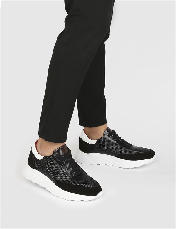 Herke Black Suede Men's Sneaker
