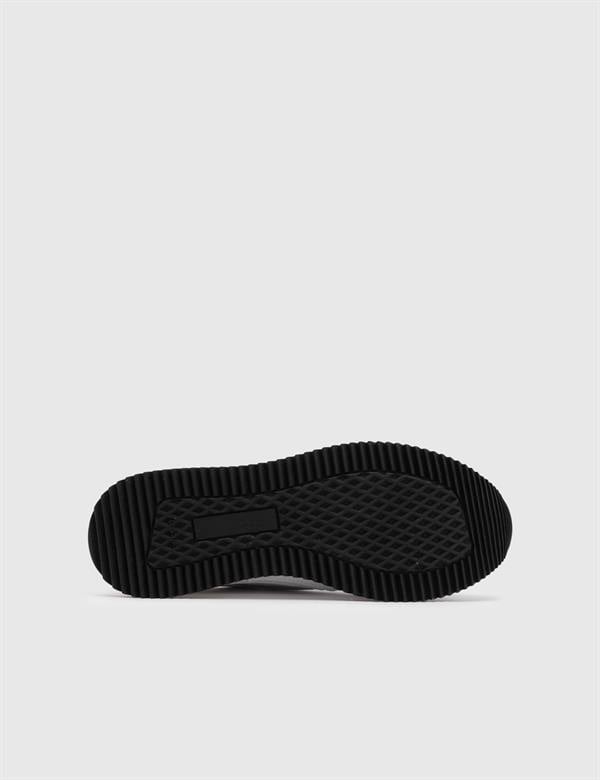 Hevert White Leather Men's Sneaker