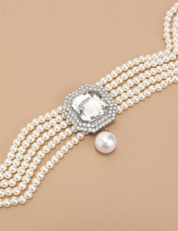 Hilda Silver Women's Necklace