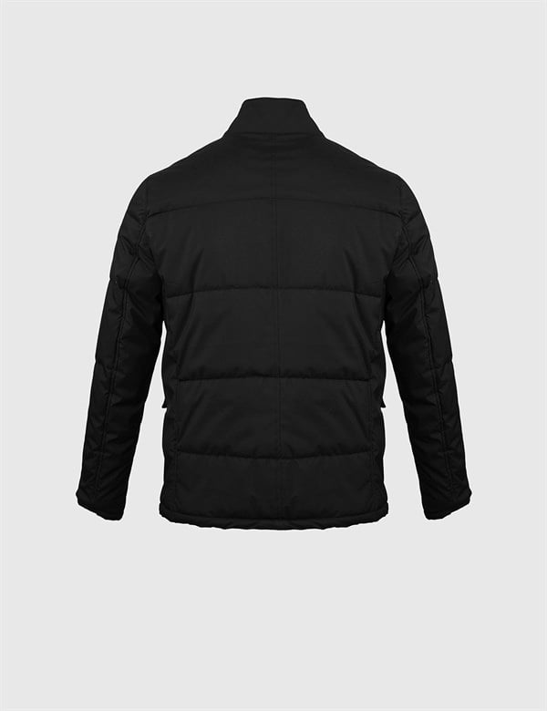 Huaraz Black Men's Leather Jacket