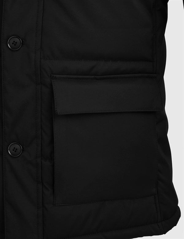 Huaraz Black Men's Leather Jacket