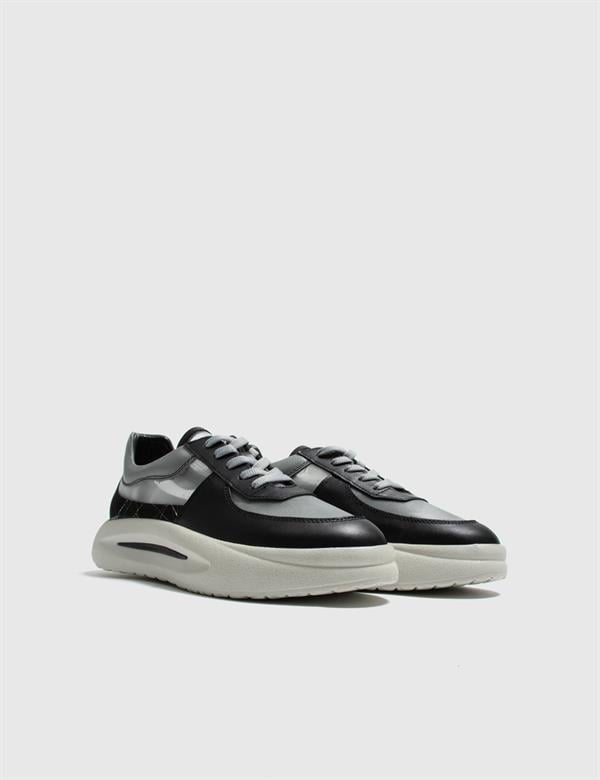 Ismael Black Leather Women's Sneaker