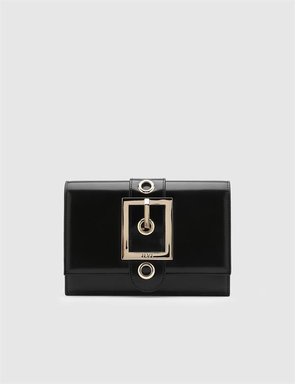 Jamie Black Florentic Leather Women's Shoulder Bag