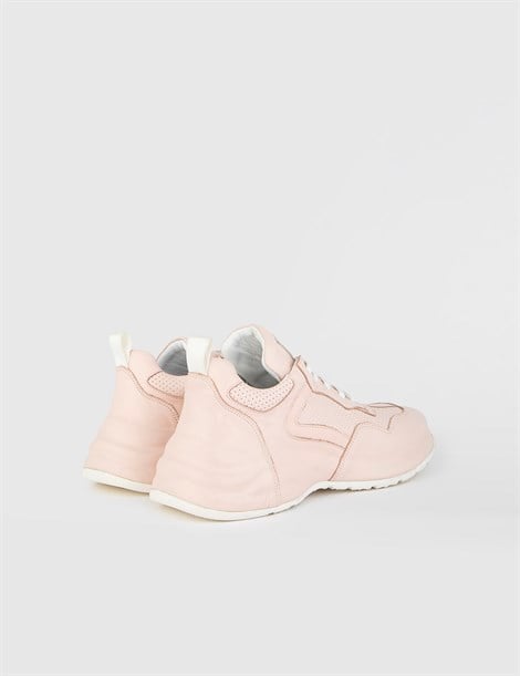 Kadka Powder Pink Leather Women's Sneaker