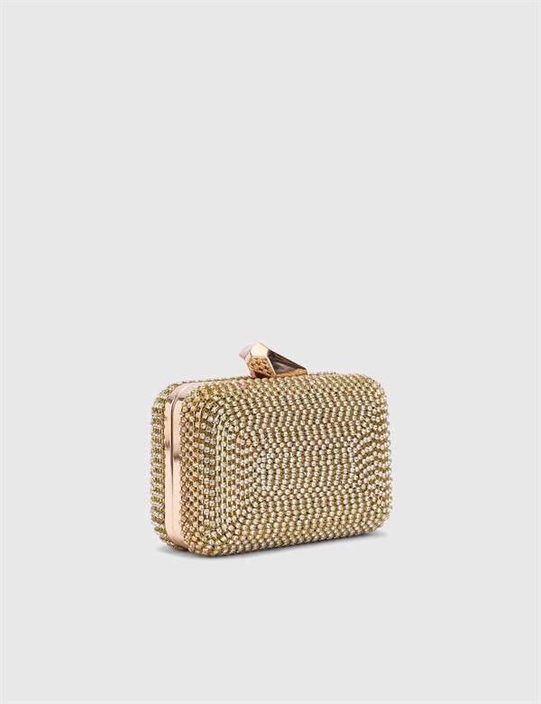 Kaisa Dark Gold Women's Clutch