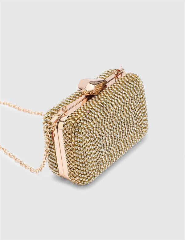 Kaisa Dark Gold Women's Clutch