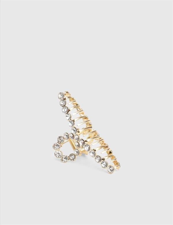 Kamnik Gold Women's Hair Claw Clip