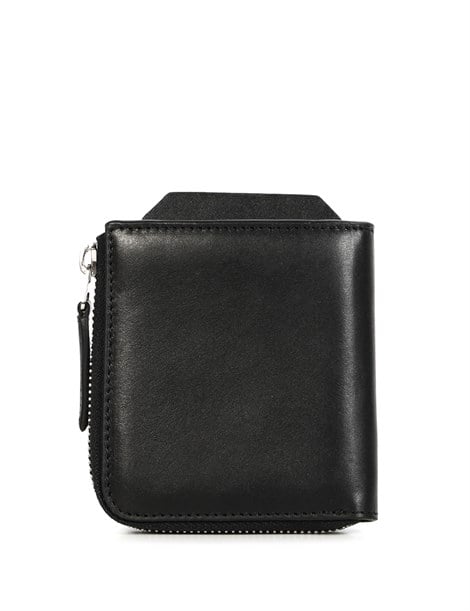 Katia Unisex Wallet Black Leather