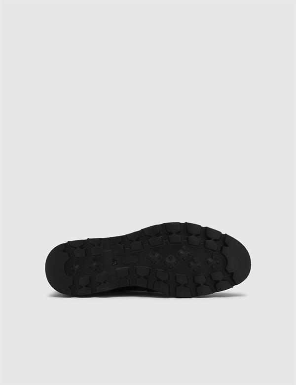 Kenai Black Florentic Leather Men's Daily Shoe