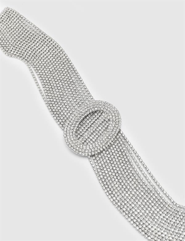 Kesia Silver Women's Necklace