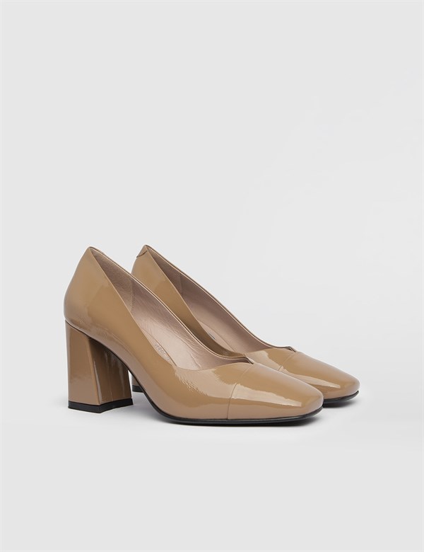 Khanna Mink Patent Leather Women