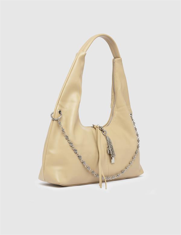 Kilkenny Beige Women's Shoulder Bag