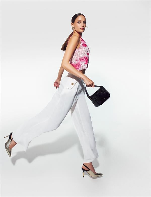 Kiros Ecru Women's Trousers