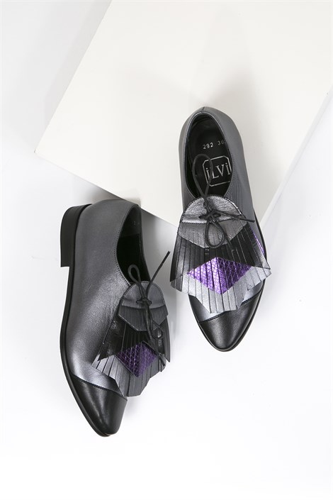 Kleop 292 Oxford Platin Deri