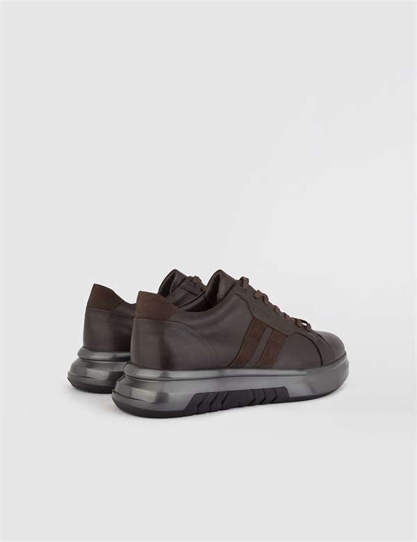 Koen Brown Nappa Leather Men's Sneaker